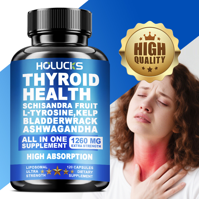 Health Wellness And - Thyroid Health Complex, Thyroid Function Support,