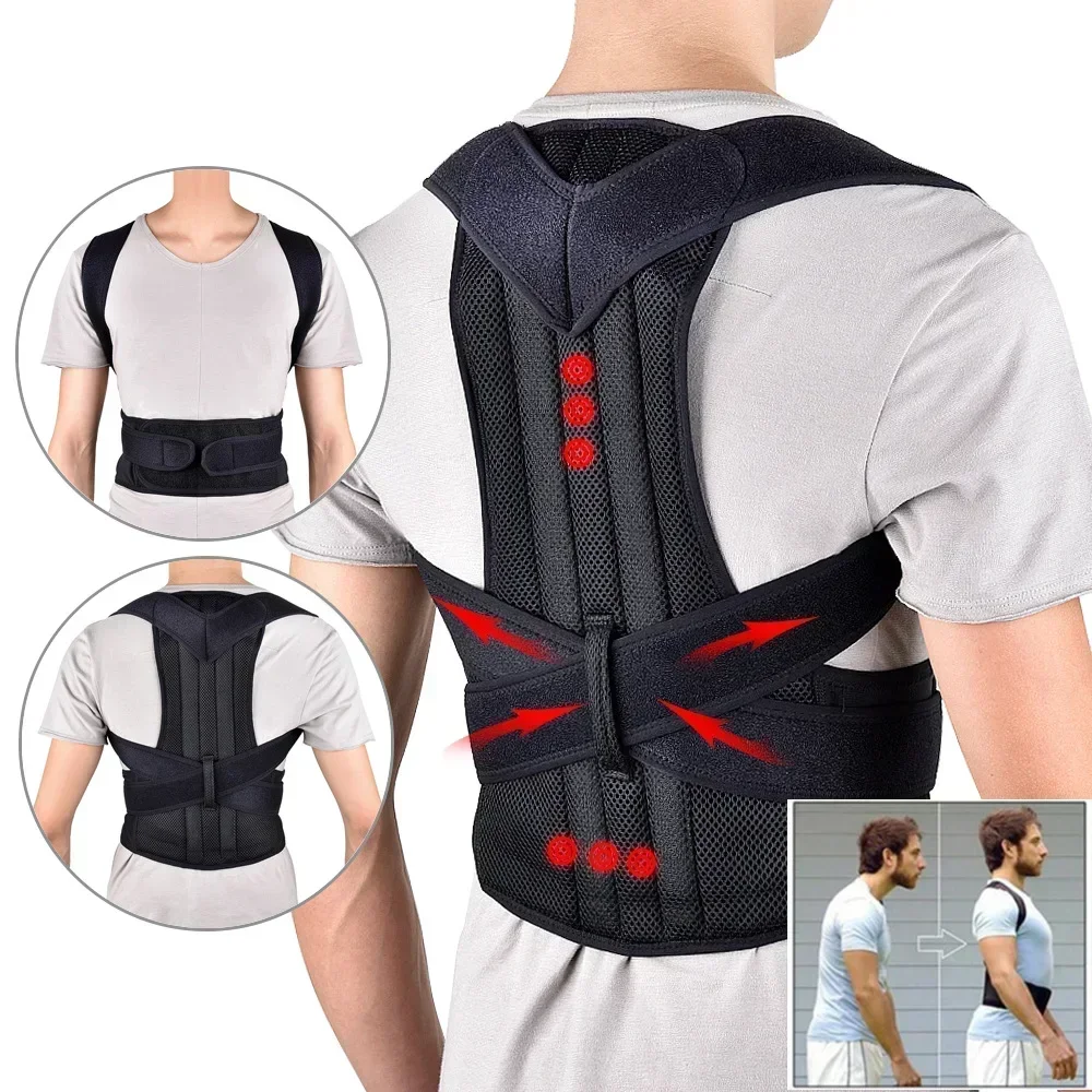 Posture Corrector Back Brace - Adjustable Back Brace Posture Corrector Belt