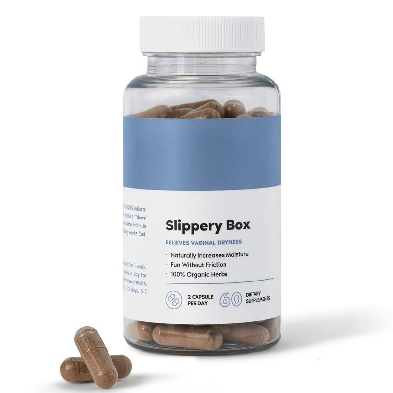 Health Wellness Usa - Slippery Box - 60 Capsules for