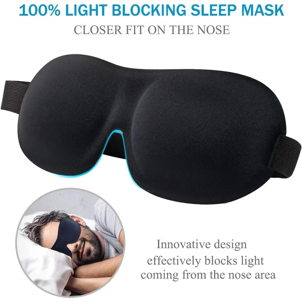 Sleep Eye Mask 3D - 3D Sleep Mask Blindfold Sleeping Aid