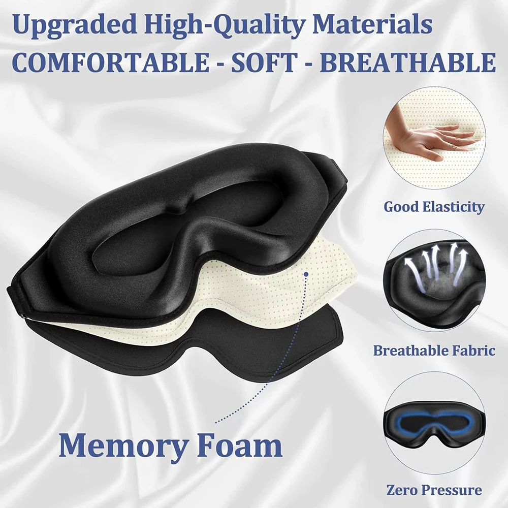 3D Eye Mask, Comfortable & Bre - Sleep Eye Mask 3D recension och pris