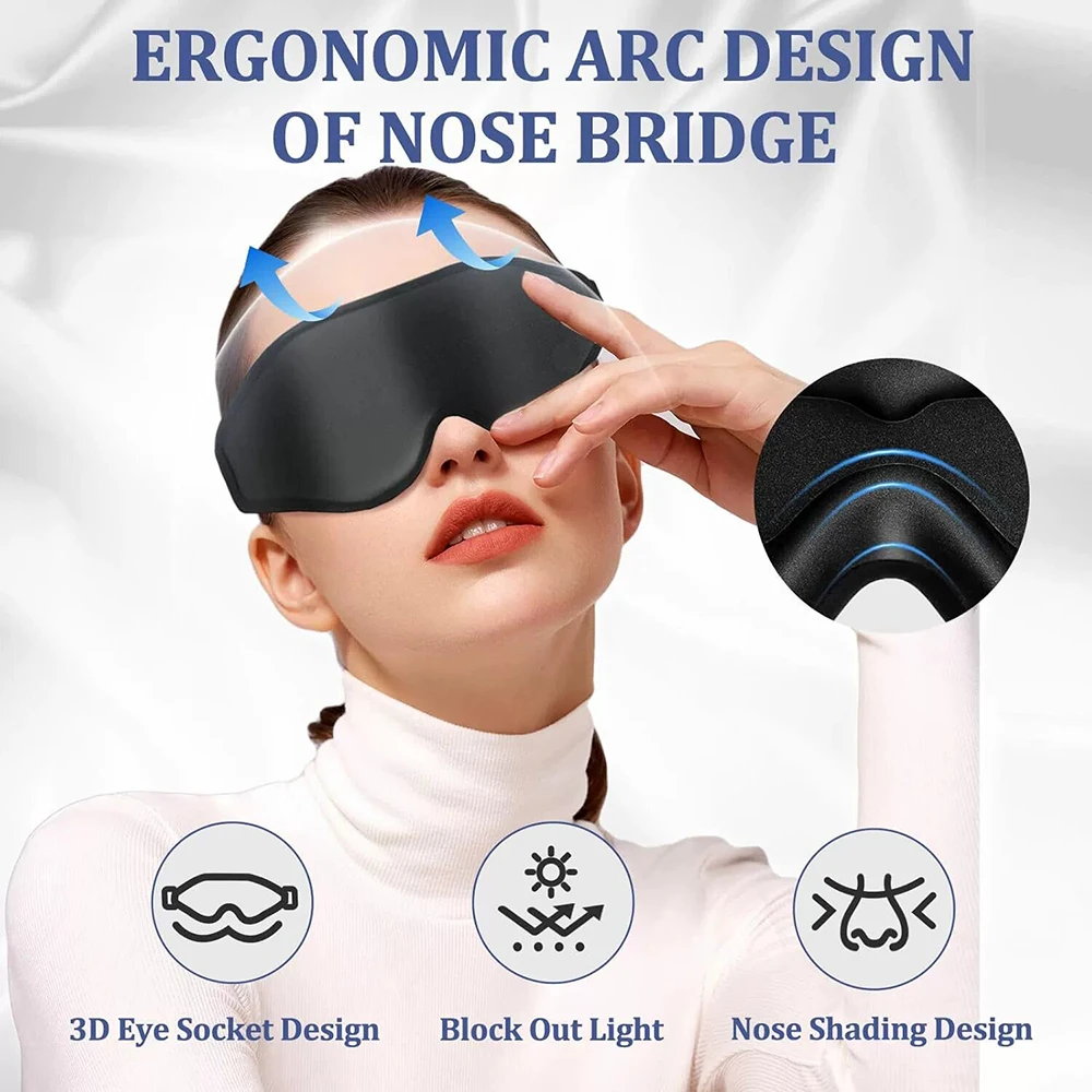 3D Eye Mask, Comfortable & Bre - Sleep Eye Mask 3D recension och pris