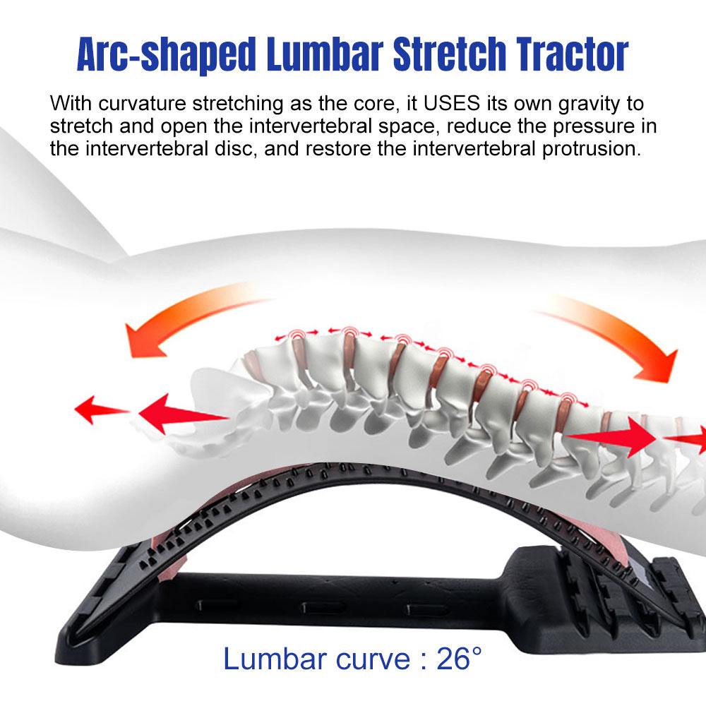 Back Stretcher Magnetotherapy  - Posture Corrector Back Brace recension och pris