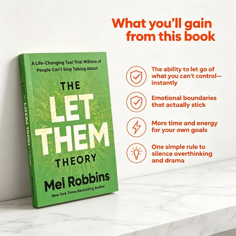 The Let Them Theory By Mel Rob - Health & Wellness Gordon Edlin recension och pris