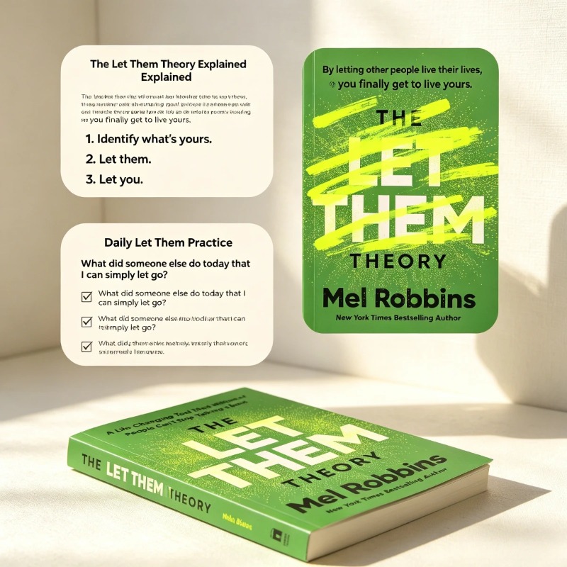 The Let Them Theory By Mel Rob - Health & Wellness Gordon Edlin recension och pris