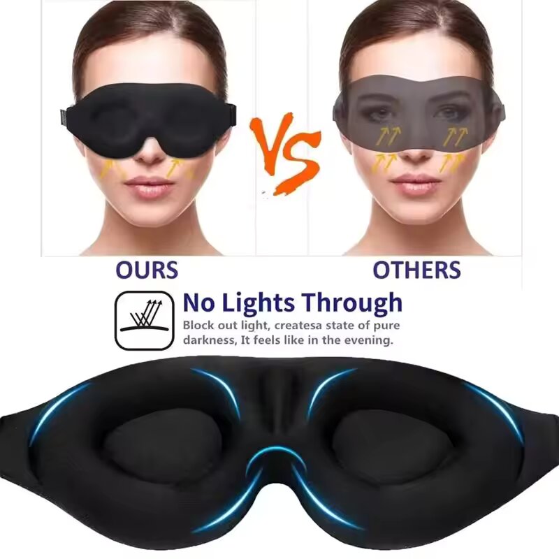 3D Sleeping Mask Block Out Lig - Sleep Eye Mask 3D recension och pris