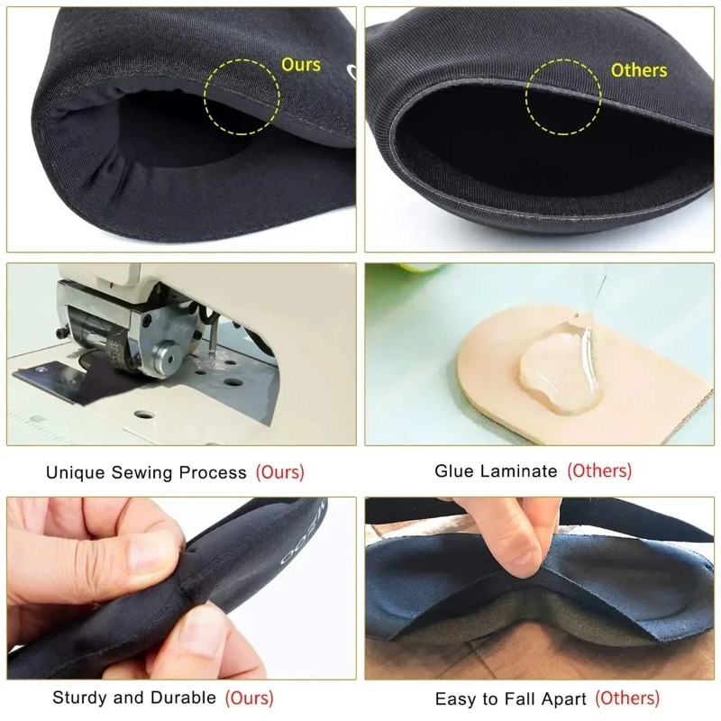 1pc 3D Contoured Sleep Mask Li - Sleep Eye Mask 3D recension och pris