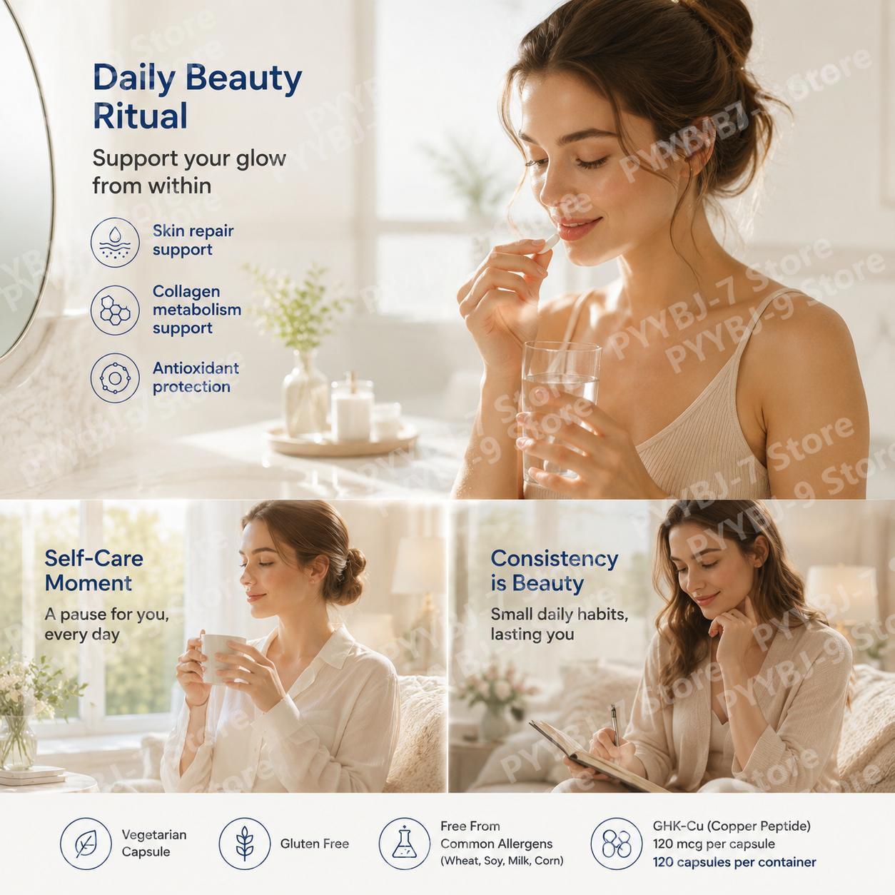 GHK-Cu Copper Peptide Suppleme - Health Wellness And recension och pris