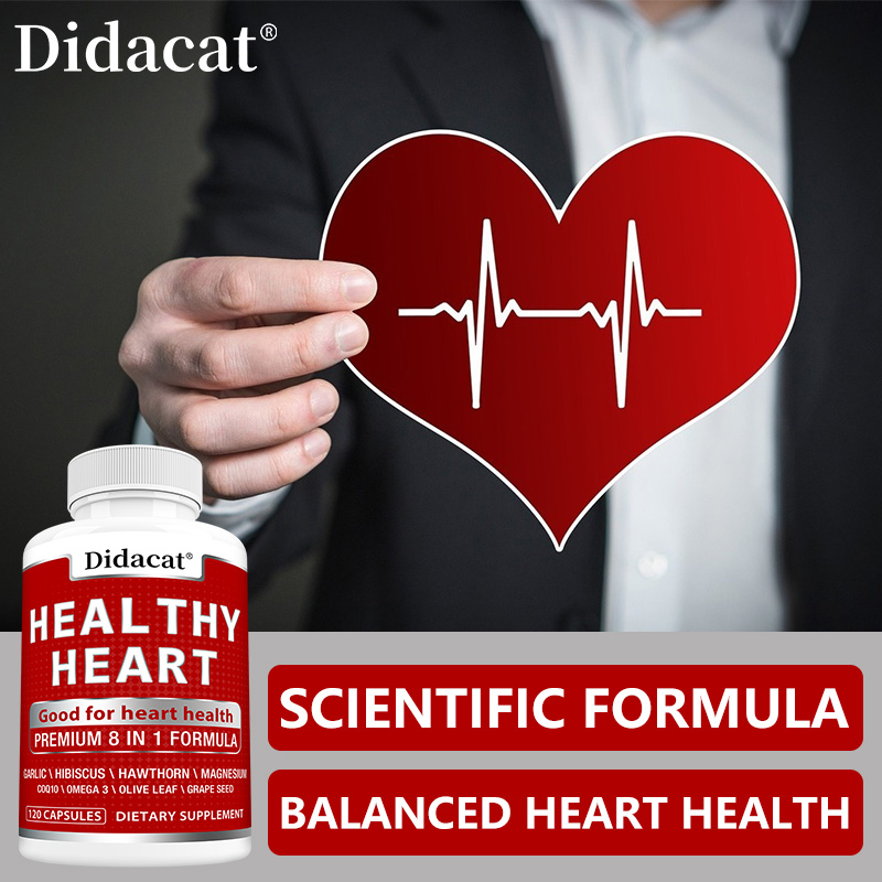 Heart Health Capsules with CoQ - Health Wellness And recension och pris