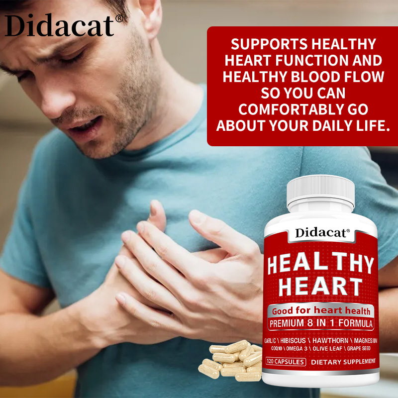 Heart Health Capsules with CoQ - Health Wellness And recension och pris