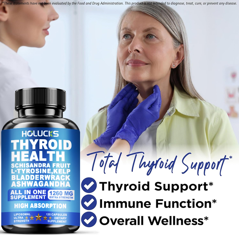 Thyroid Health Complex, Thyroi - Health Wellness And recension och pris
