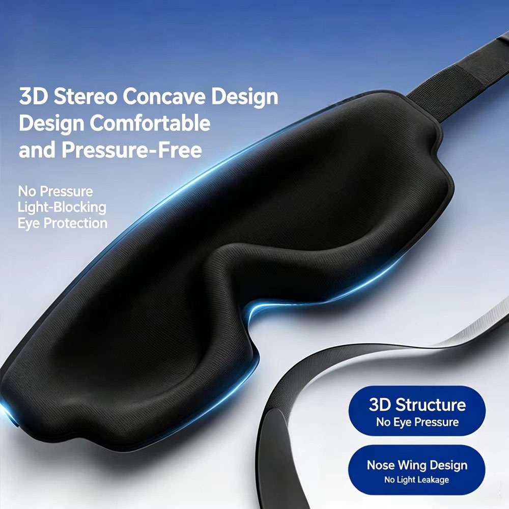 Mask For Sleep 3D Eye Mask Con - Sleep Eye Mask 3D recension och pris