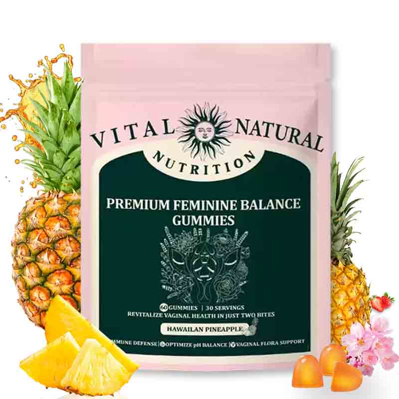 Premium Feminine Balance Gummi - Health Wellness Usa recension och pris