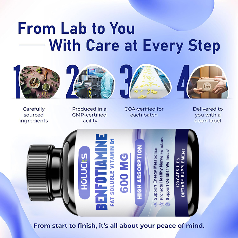 Benfotiamine Capsules, with Fa - Health Wellness And recension och pris