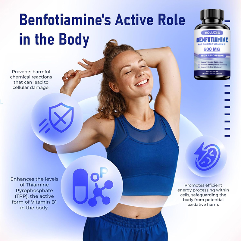 Benfotiamine Capsules, with Fa - Health Wellness And recension och pris