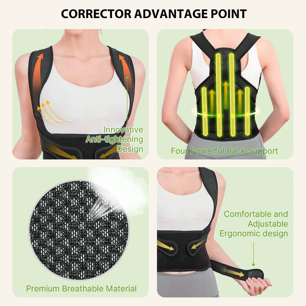 Back Brace and Posture Correct - Posture Corrector Back Brace recension och pris