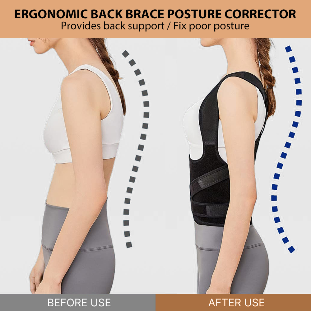 Back Brace and Posture Correct - Posture Corrector Back Brace recension och pris