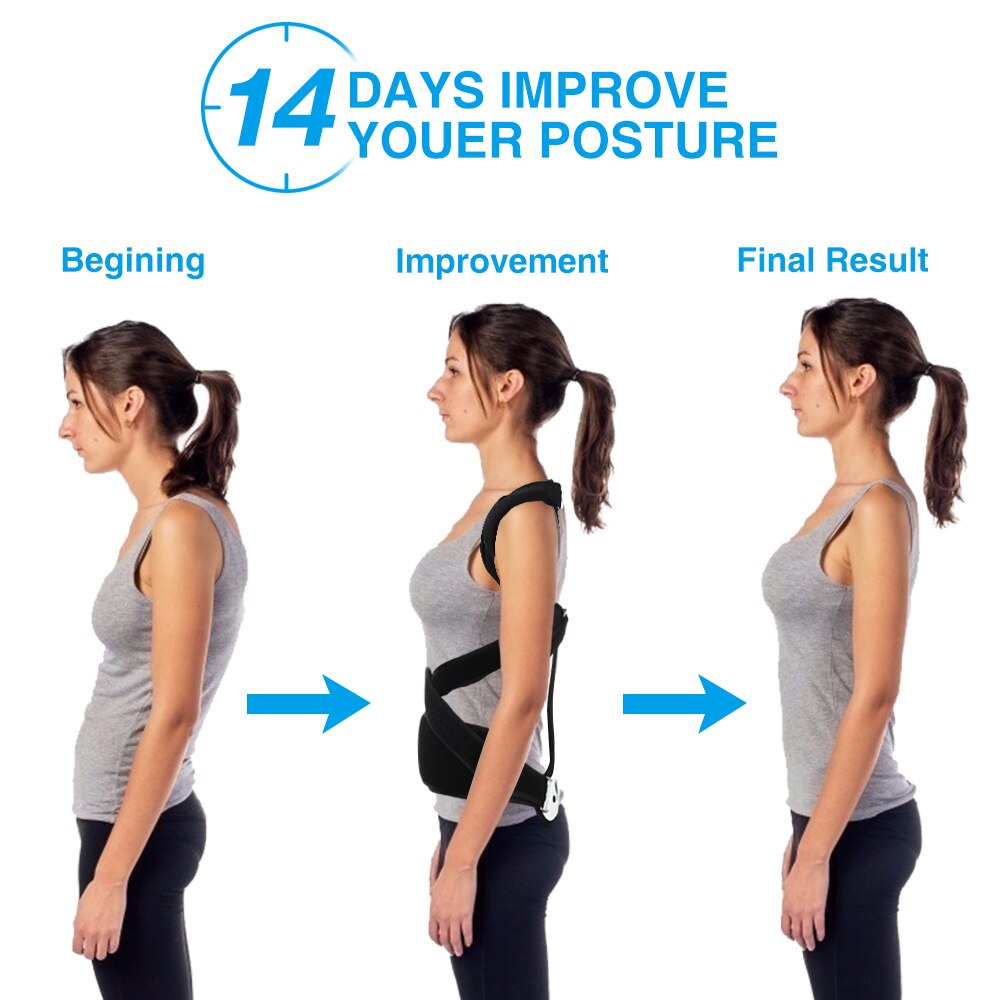 Lumbar Spinal Bad Back Posture - Posture Corrector Back Brace recension och pris