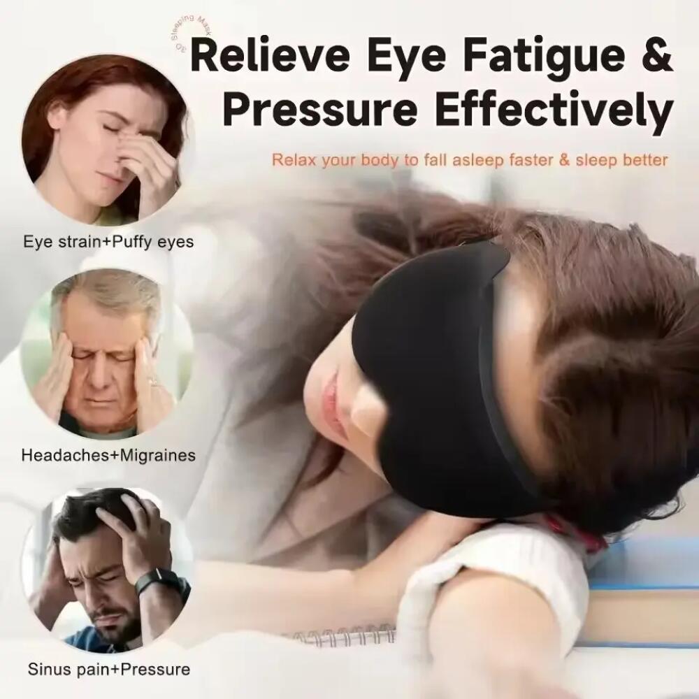 New 3D Sleep Eye Mask Stereosc - Sleep Eye Mask 3D recension och pris