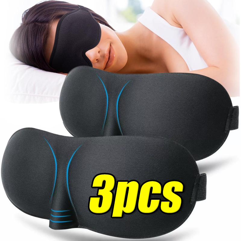 Sleeping Mask Eyepatch Blindfo - Sleep Eye Mask 3D recension och pris