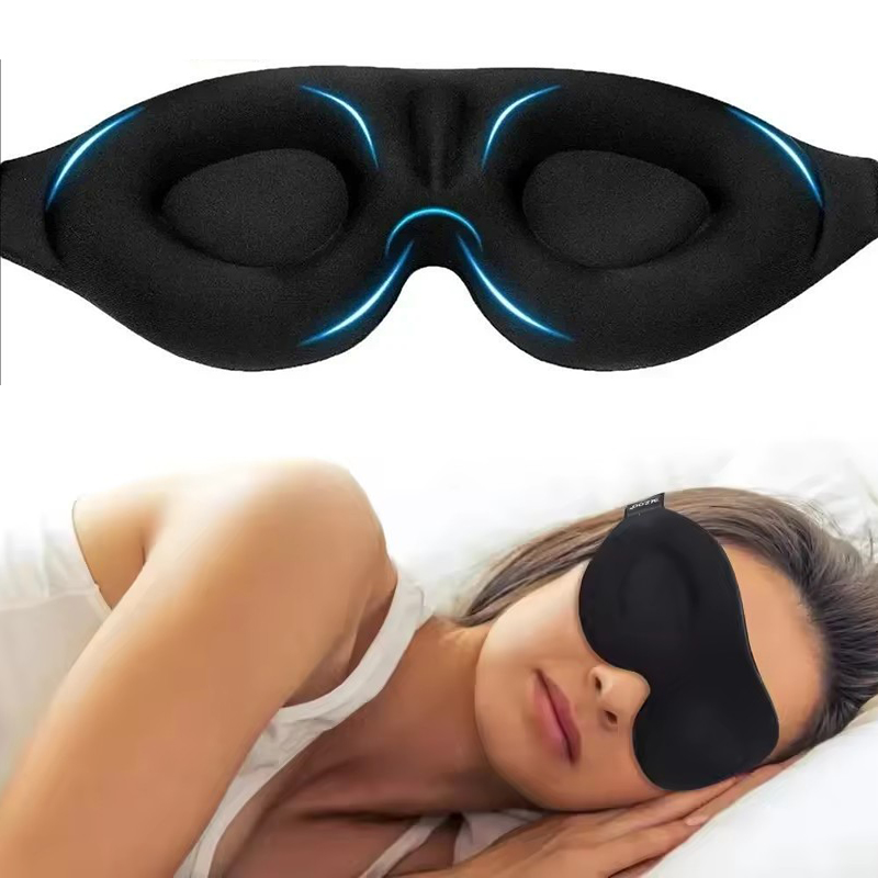 Sleeping Mask Eyepatch Blindfo - Sleep Eye Mask 3D recension och pris