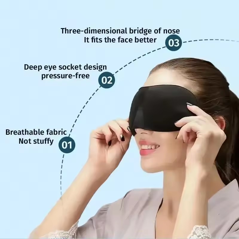 Sleep Mask for Side Sleeper 1P - Sleep Eye Mask 3D recension och pris