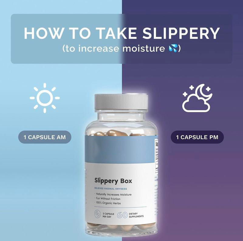 Slippery Box - 60 Capsules for - Health Wellness Usa recension och pris