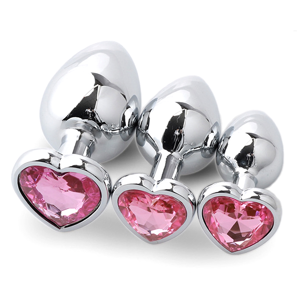 3PCS Metal Anal Plugs for Coup - Health Wellness And recension och pris