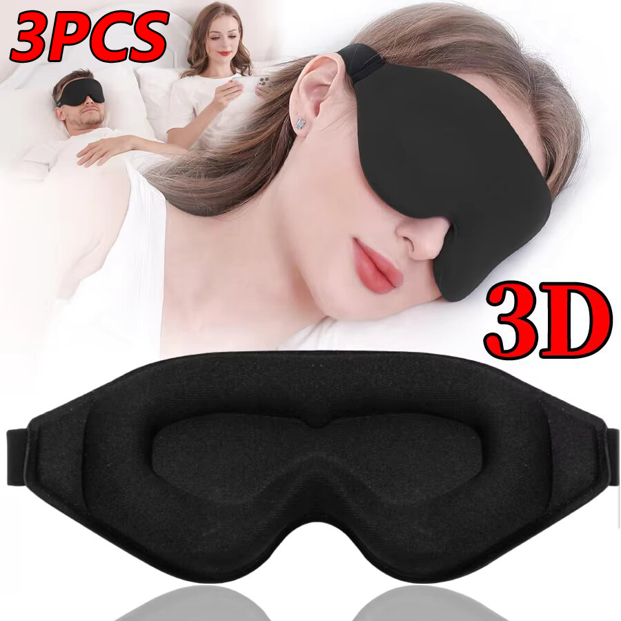 3PCS 3D Memory Foam Sleep Eye  - Sleep Eye Mask 3D recension och pris