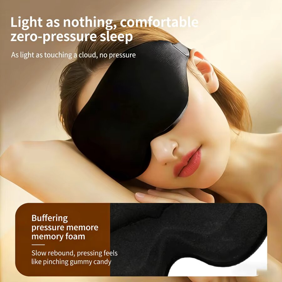 3PCS 3D Memory Foam Sleep Eye  - Sleep Eye Mask 3D recension och pris