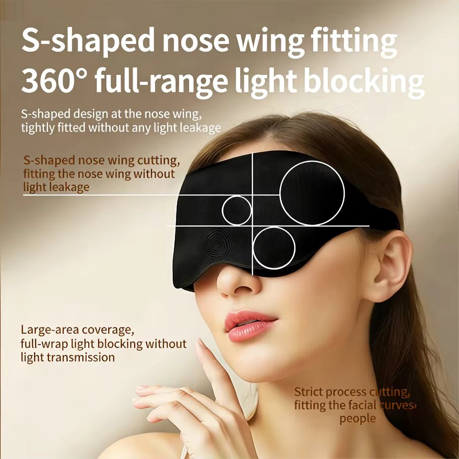 3PCS 3D Memory Foam Sleep Eye  - Sleep Eye Mask 3D recension och pris
