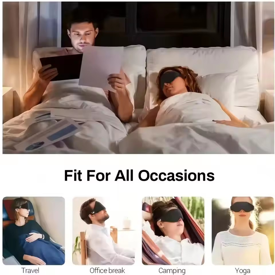 3D Eye Mask, Comfortable & Bre - Sleep Eye Mask 3D recension och pris