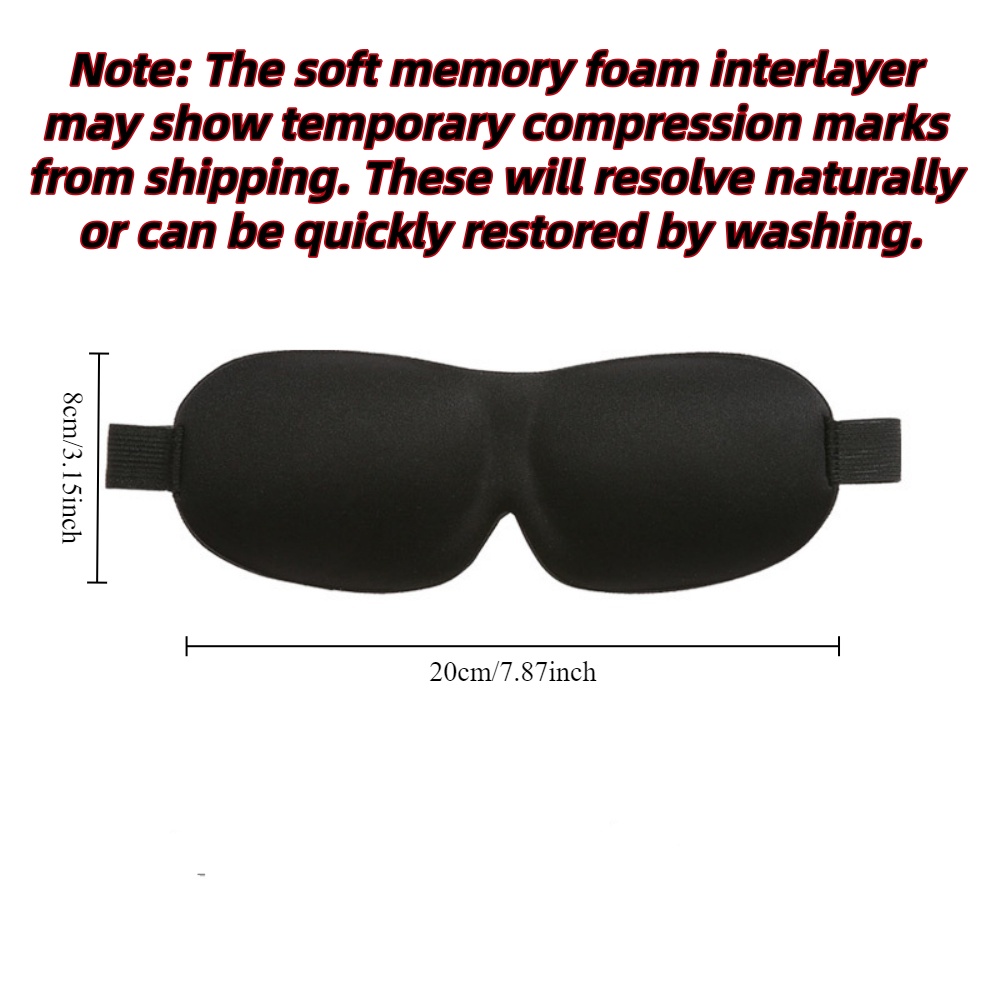 3D Sleep Mask Blindfold Sleepi - Sleep Eye Mask 3D recension och pris