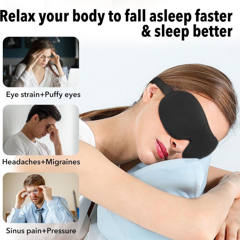 3D Sleep Mask Blindfold Sleepi - Sleep Eye Mask 3D recension och pris