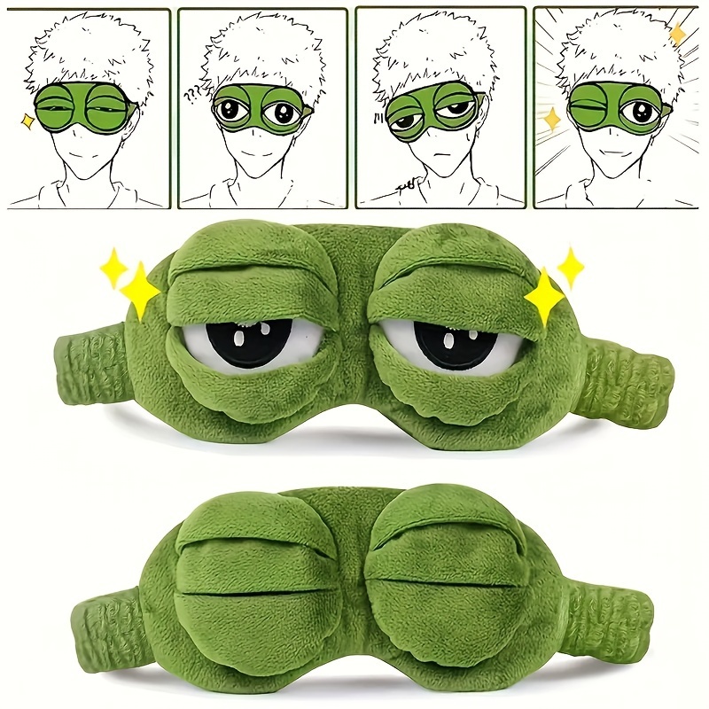 Sleep Eye Mask 3D Cute Frog Fu - Sleep Eye Mask 3D recension och pris