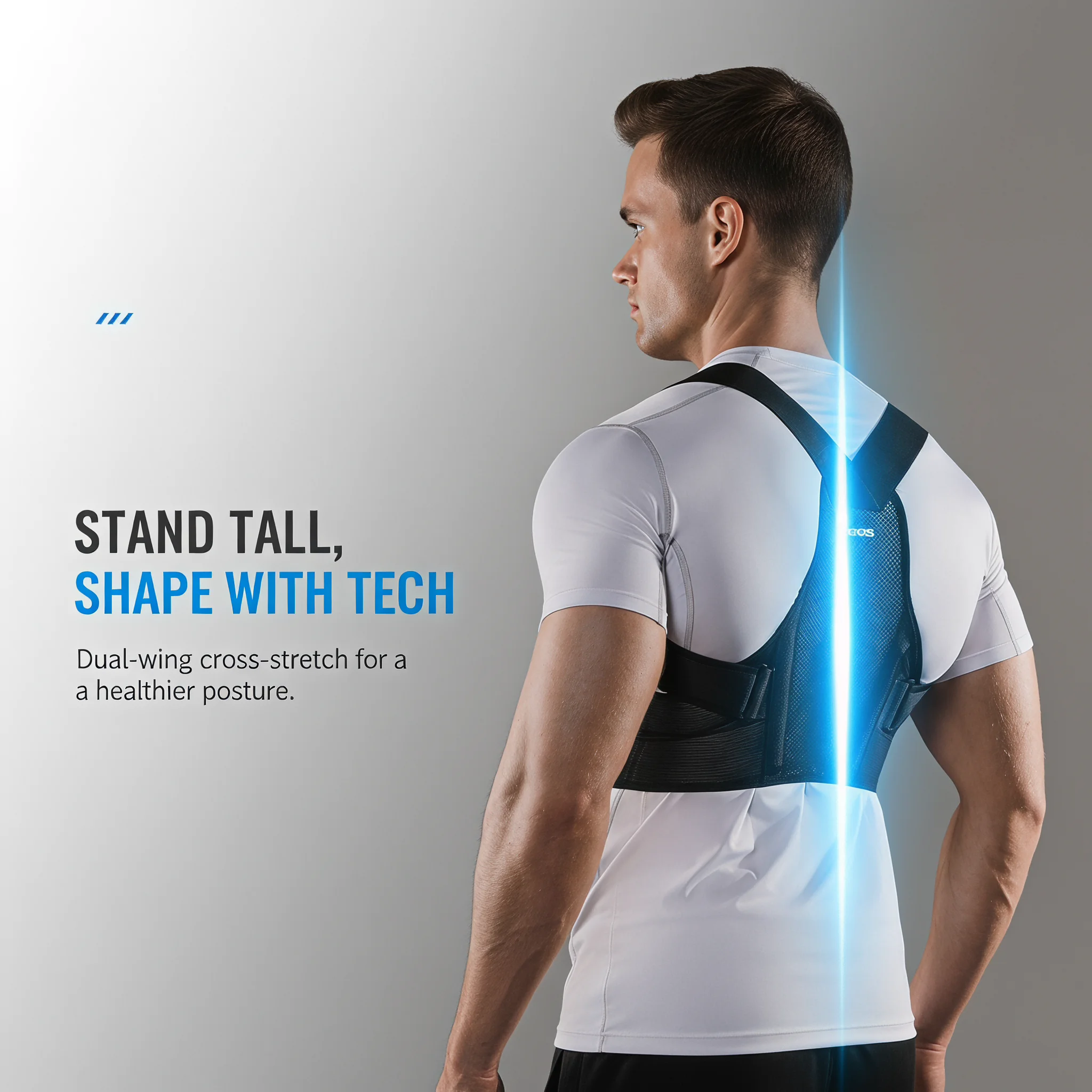 VBOSI Adjustable Posture Corre - Posture Corrector Back Brace recension och pris