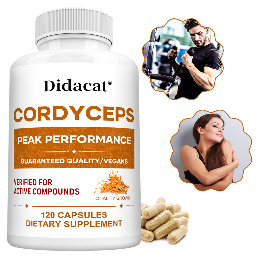 Cordyceps Mushroom Capsules 10 - Health Wellness And recension och pris