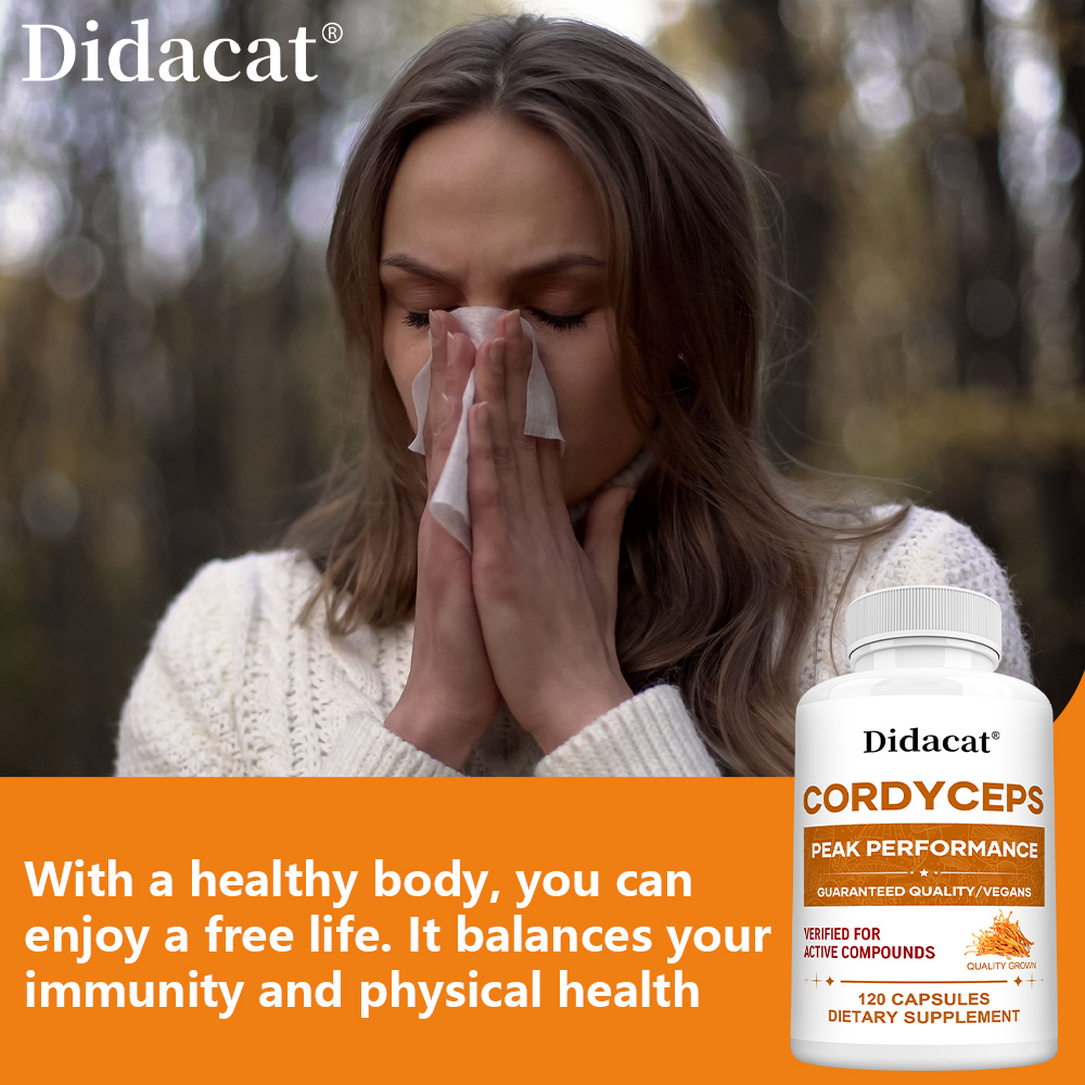 Cordyceps Mushroom Capsules 10 - Health Wellness And recension och pris