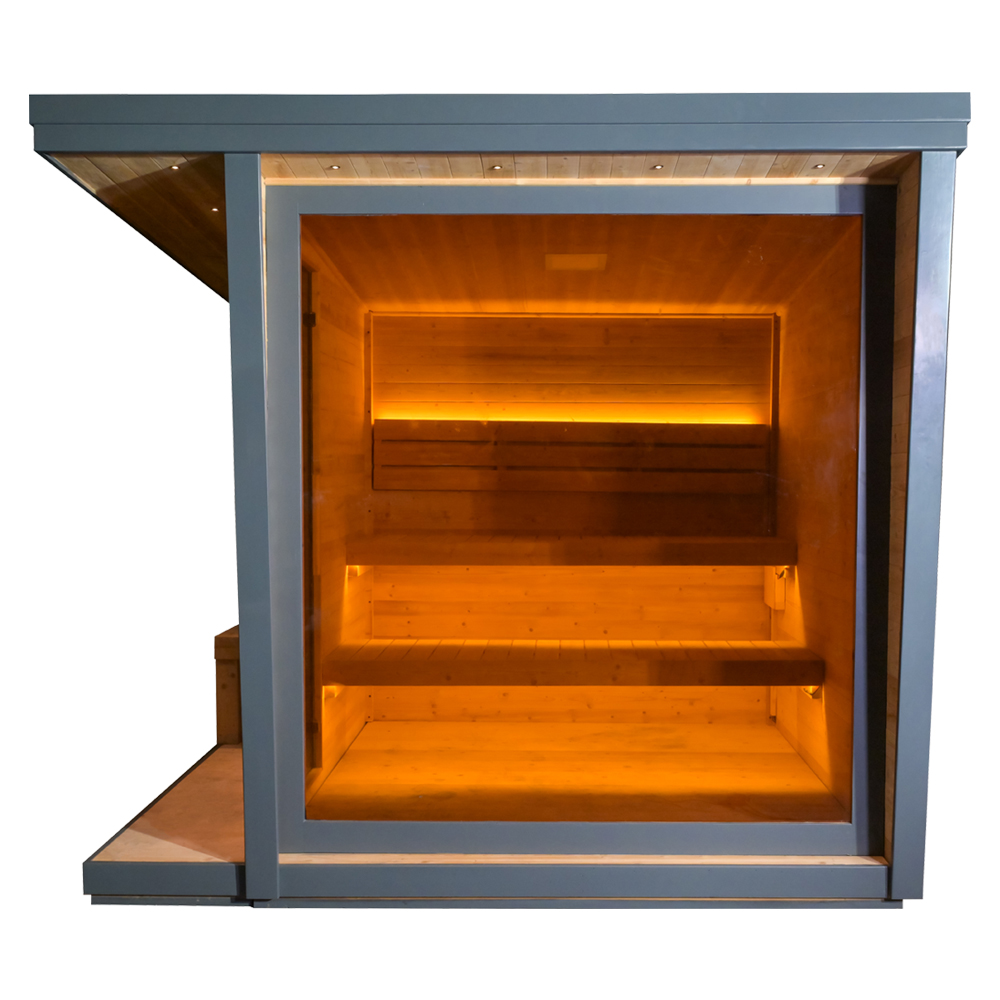 Custom Made Gray Outdoor Moder - Health Wellness Spa recension och pris