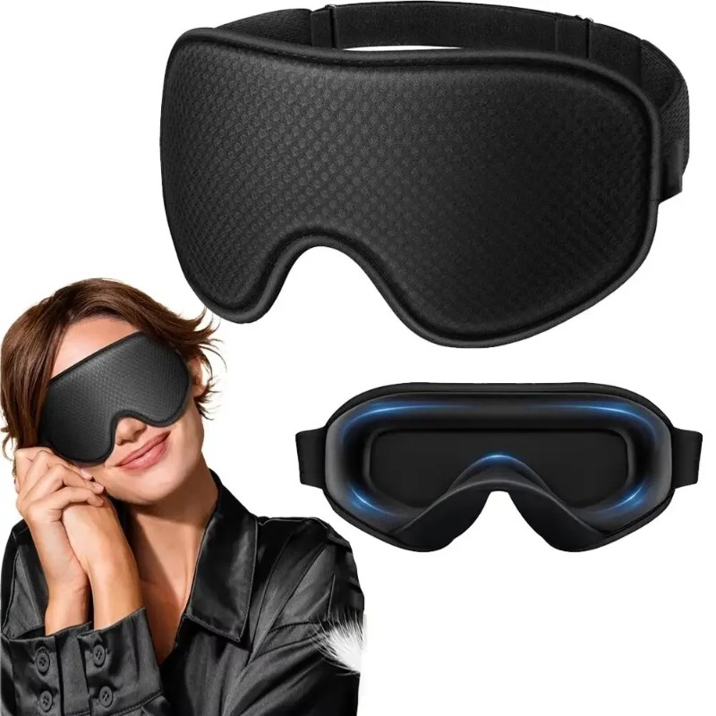Sleep Mask Blackout Eye Mask f - Sleep Eye Mask 3D recension och pris