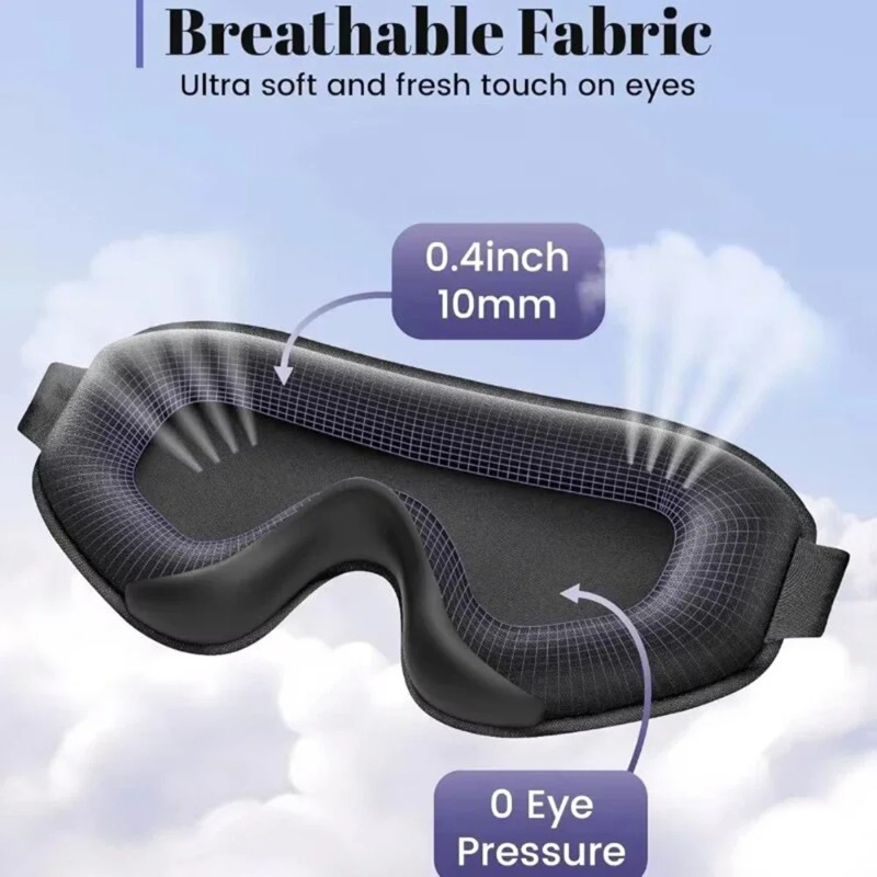 Sleep Mask Blackout Eye Mask f - Sleep Eye Mask 3D recension och pris